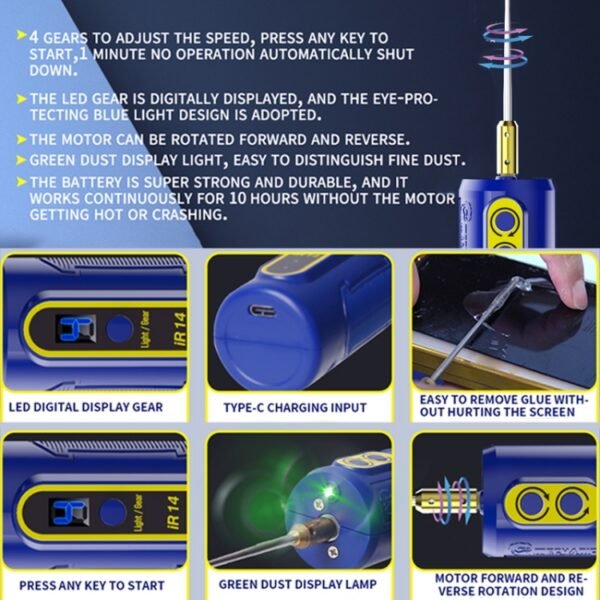 Mechanic IR14 Electric OCA Glue Remover Machine - Image 6