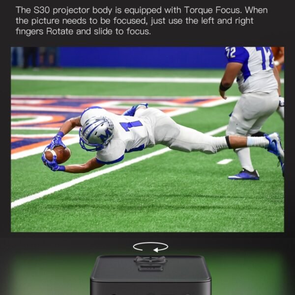 S30 Android System HD Portable WiFi Mobile Projector, US Plug, EU Plug, UK Plug, AU Plug - Image 5