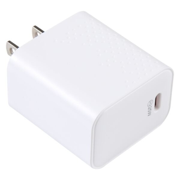 LZ-105PD 25W USB-C / Type-C Ports Dot Pattern Travel Charger, US Plug, EU Plug - Image 4