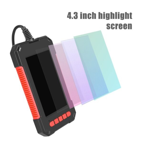 P40 3.9mm Red HD Waterproof Portable Integrated Hand-held Vertical Screen Industry Endoscope, 2m, 5m, 10m - Image 4