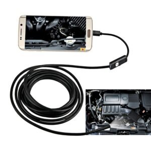 AN97 Waterproof Micro USB Endoscope Snake Tube Inspection Camera for Parts of OTG Function Android Mobile Phone, with 6 LEDs, 7mm