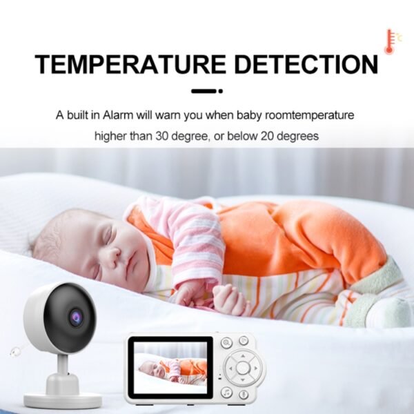 YE10-C3 2.8 inch 2.4G Wireless Video Night Vision Baby Monitor Security Camera, YE10-C3 - Image 7