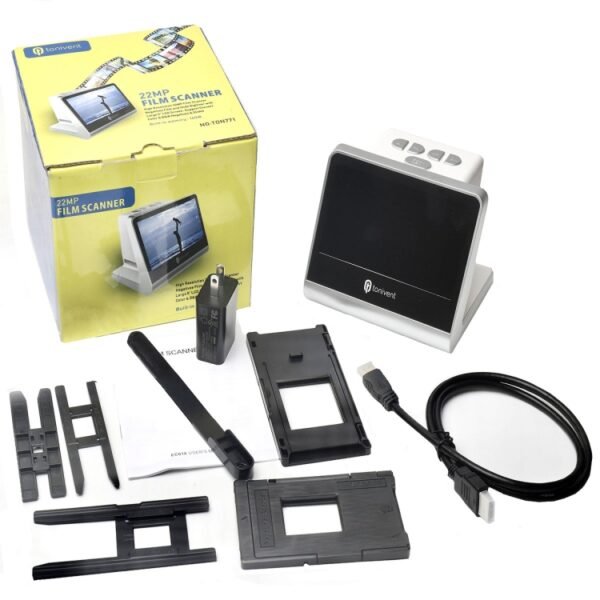 Tonivent TON170 14 Mega Pixels 5 inch HD Screen Film Scanner, TON170 White - Image 7