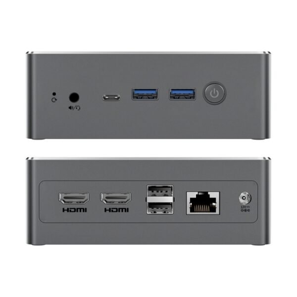 BMAX B4 Plus Windows 11 Mini PC, Intel Alder Lake N100, Support Dual HDMI / RJ45, B4 Plus 16GB+512GB