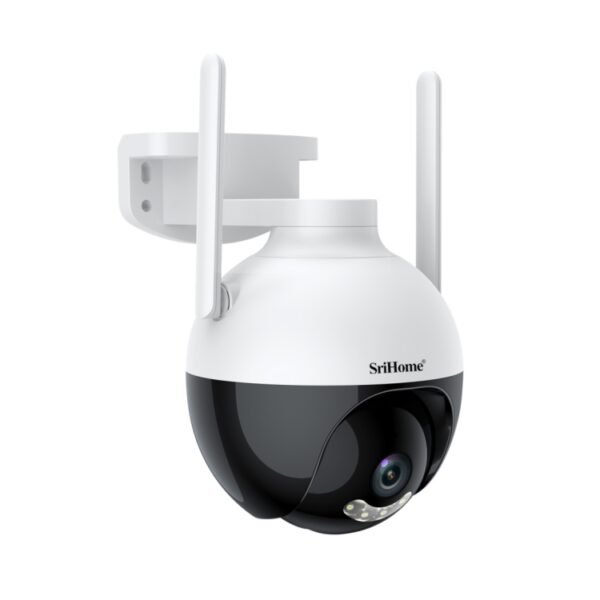 SriHome SH045 2MP DC5V IP66 Waterproof AI Auto Tracking Night Vision WiFi HD Camera, DC5V - Image 2
