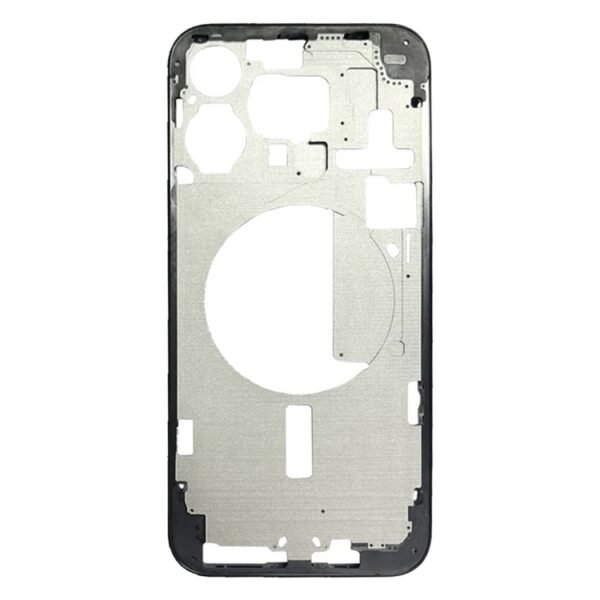 For iPhone 15 Pro Max Middle Frame Bezel Plate with Side Keys + Card Tray, China Version, US Version, CE EU Version - Image 5