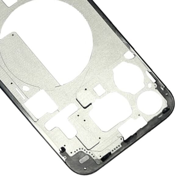 For iPhone 15 Pro Max Middle Frame Bezel Plate with Side Keys + Card Tray, China Version, US Version, CE EU Version - Image 7