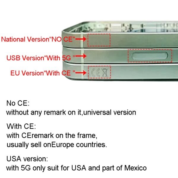 For iPhone 15 Pro Max Middle Frame Bezel Plate with Side Keys + Card Tray, China Version, US Version, CE EU Version - Image 2