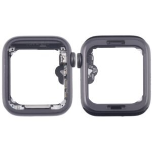 Aluminium Alloy Middle Frame Bezel Plate with Crown Spin Axis Flex Cable, For Apple Watch SE 2020 40MM LTE, For Apple Watch SE 2020 40MM GPS, For Apple Watch Series SE 2020 44MM LTE, For Apple Watch SE 2020 44MM GPS, For Apple Watch Series 5 44MM LTE...