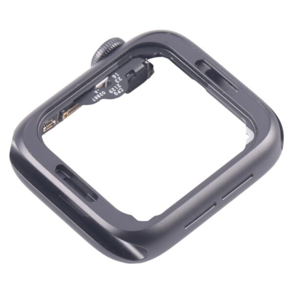 Aluminium Alloy Middle Frame Bezel Plate with Crown Spin Axis Flex Cable, For Apple Watch SE 2020 40MM LTE, For Apple Watch SE 2020 40MM GPS, For Apple Watch Series SE 2020 44MM LTE, For Apple Watch SE 2020 44MM GPS, For Apple Watch Series 5 44MM LTE... - Image 4