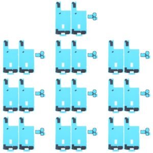 10pcs Back Cover Heat Sink Black Sticker with Back Camera Sponge Pads, For iPhone 16 Pro Max, For iPhone 16 Pro, For iPhone 16 Plus, For iPhone 16