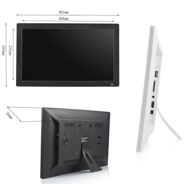 XCLT1850 18.5 inch LED Display Digital Photo Frame, US Plug, EU Plug, UK Plug, AU Plug - Image 2