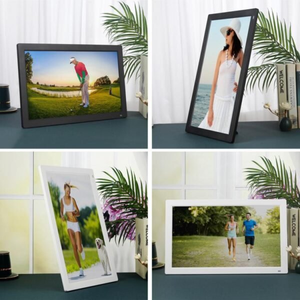 XCLT1850 18.5 inch LED Display Digital Photo Frame, US Plug, EU Plug, UK Plug, AU Plug - Image 3