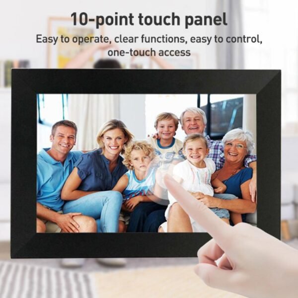 xclt1010 10.1 inch IPS Display Honeycomb Pattern WiFi Cloud Photo Frame, RK3126C Quad Core up to 1.5GHz, 1GB+16GB, AU Plug, US Plug, EU Plug, UK Plug - Image 5