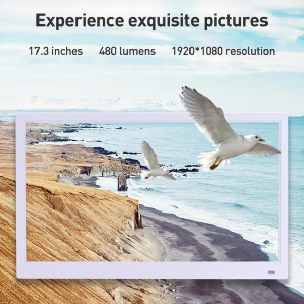 XCLT-1730 17.3 inch LED HD Screen WIFI Cloud Photo Frame with Stand, AU Plug, US Plug, EU Plug, UK Plug - Image 3