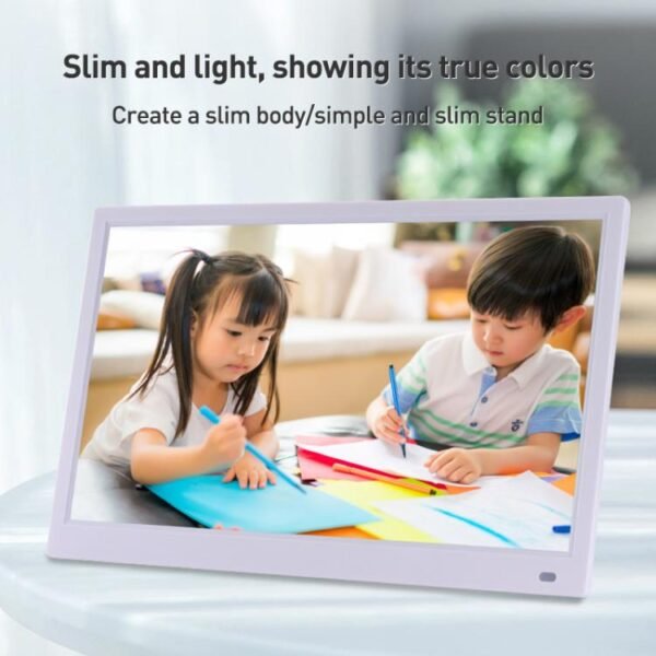 XCLT-1730 17.3 inch LED HD Screen WIFI Cloud Photo Frame with Stand, AU Plug, US Plug, EU Plug, UK Plug - Image 5