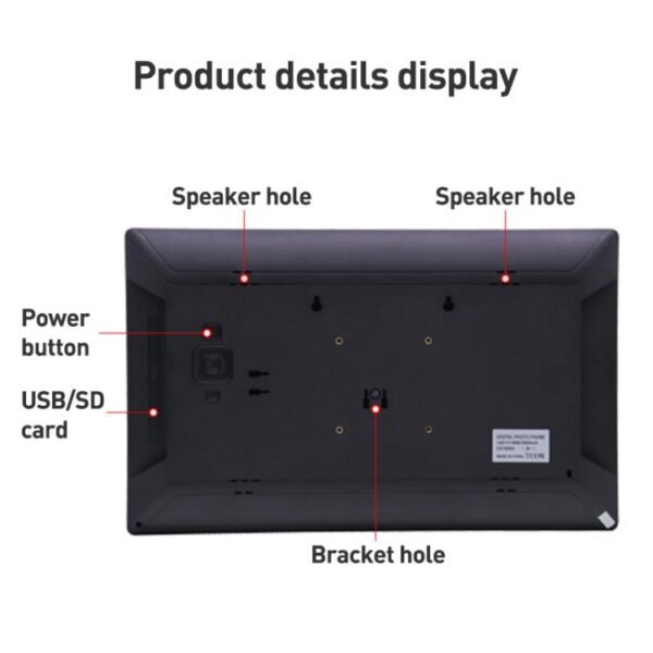 XCLT-1730 17.3 inch LED HD Screen WIFI Cloud Photo Frame with Stand, AU Plug, US Plug, EU Plug, UK Plug - Image 10