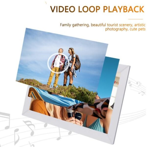 13.3 inch LCD Display Cloud Photo Frame 1G+32GB 3126C Quad-Core CPU Android 6.0, EU Plug, US Plug, UK Plug, AU Plug - Image 3