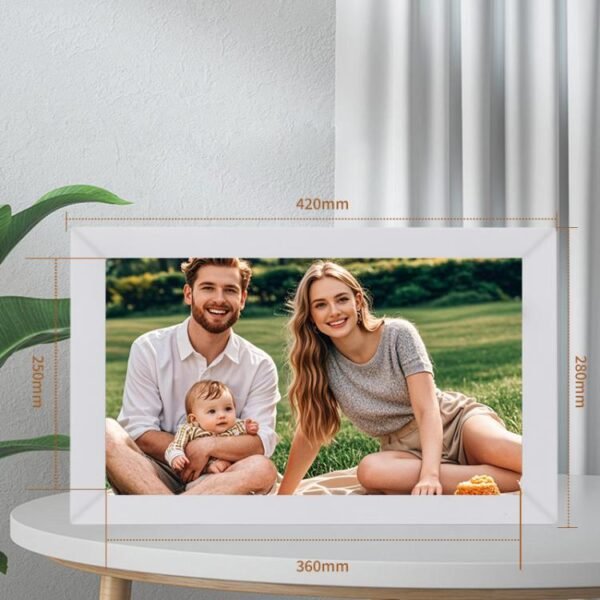 17 inch LCD Display Cloud Photo Frame 1G+32GB 3326C Quad-Core CPU Android 7.0, EU Plug, US Plug, UK Plug, AU Plug - Image 7