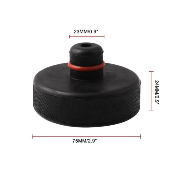 4 PCS Car Jack Point Jacking Support Plug Lift Block Support Pad for Tesla Model 3 / Model S / Model X / Model Y before 2023 - Image 4