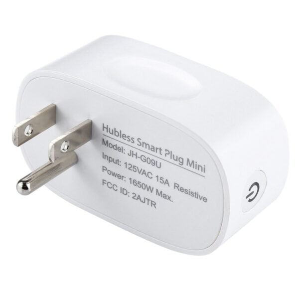 JH-G09U 15A 2.4GHz WiFi Control Hubless Smart Home Power Socket Works with Alexa  & Google Home, AC 100-240V, US Plug, JH-G09U - Image 4