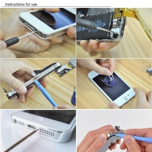 8 in 1 Screwdriver Repair Open Tool Kit for Nokia Phones and Some Sony / LG / Huawei / Motorola Phones - Image 7