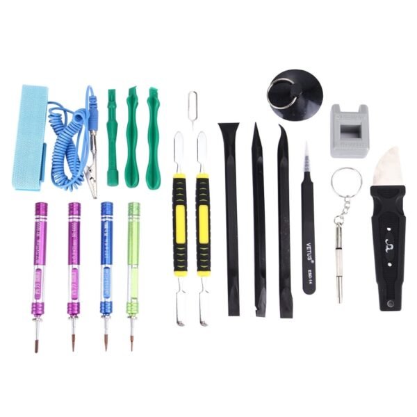 Appropriative Professional Screwdriver Repair Open Tool Kit with Leather Handbag For iPhone 7 & 7 Plus - Image 2