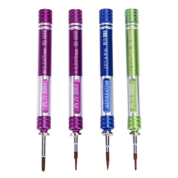 Appropriative Professional Screwdriver Repair Open Tool Kit with Leather Handbag For iPhone 7 & 7 Plus - Image 4