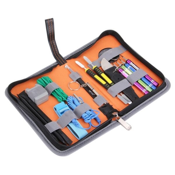Appropriative Professional Screwdriver Repair Open Tool Kit with Leather Handbag For iPhone 7 & 7 Plus - Image 6