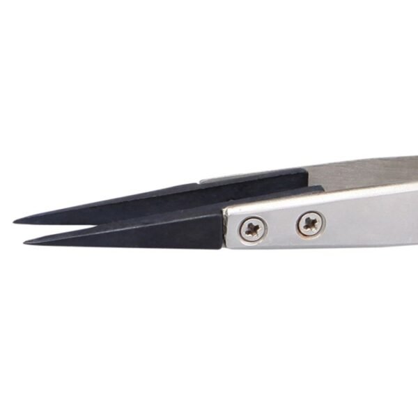 BEST BST-259 Stainless Steel Snti Static Tweezer - Image 4