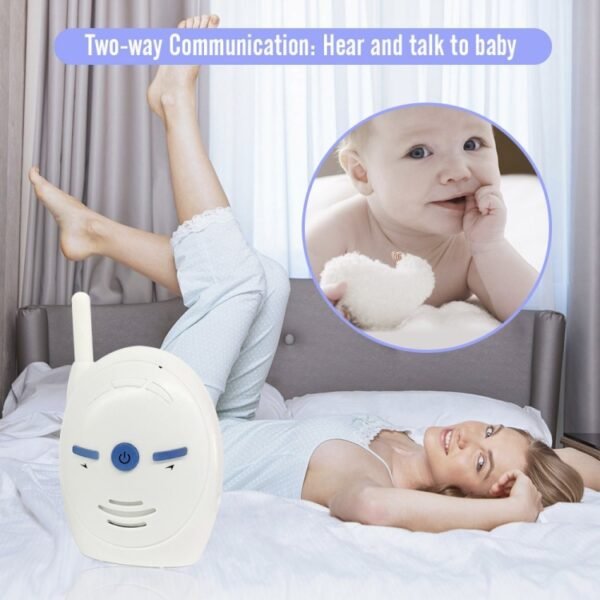 BM-V20 2.4GHz Wireless Digital Audio Baby Monitor, Two Way Voice Talk, BM-V20 - Image 8