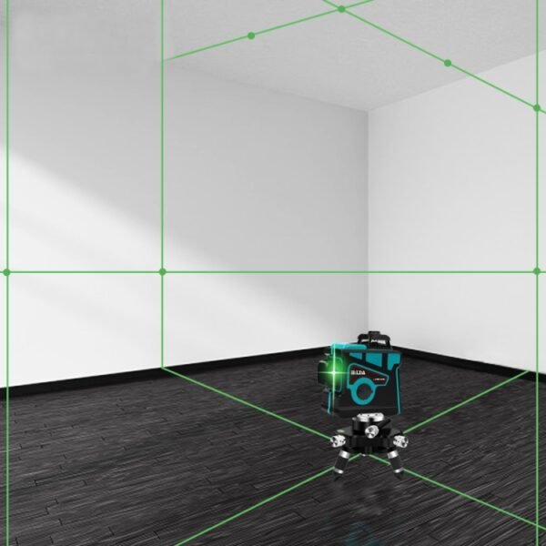 Hilda LS055 Laser Level 12 Lines 3D Self-leveling 360 Cross Horizontal Vertical Level Green Beam - Image 8