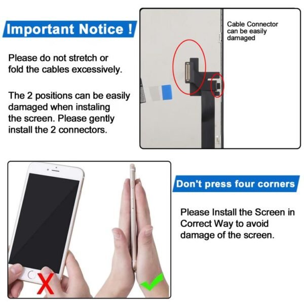 JK incell LCD Screen For iPhone 15 Plus - Image 11
