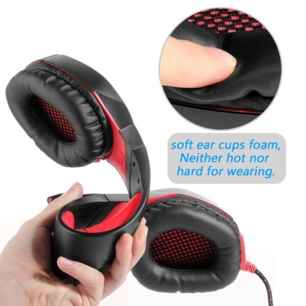ONIKUMA K1-B Deep Bass Noise Canceling Camouflage Gaming Headphone with Microphone - Image 4