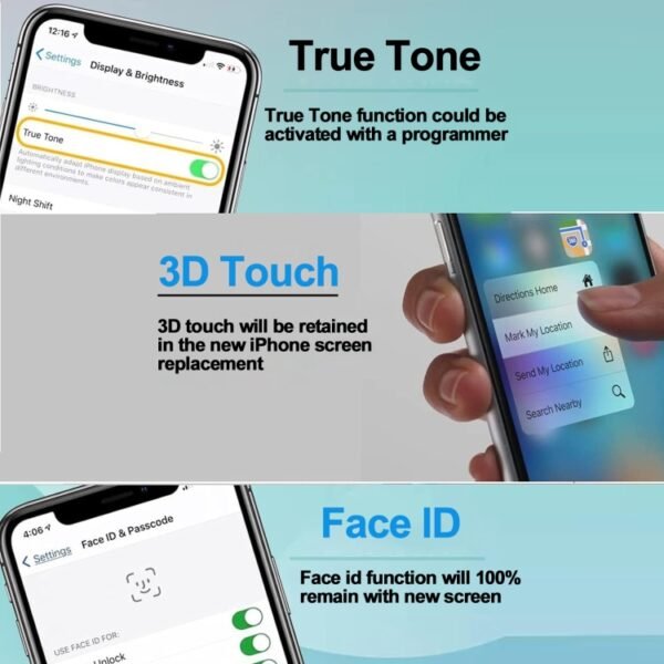 For iPhone 16 Pro Original LTPO Super Retina XDR OLED Screen - Image 6