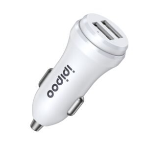 ipipoo XP-1 Dual USB Car Fast Charging Charger with Android Line...