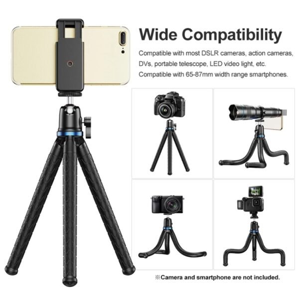 APEXEL APL-JJ10 Mobile SLR Sports Camera Live Broadcast Universal Octopus Tripod Bracket