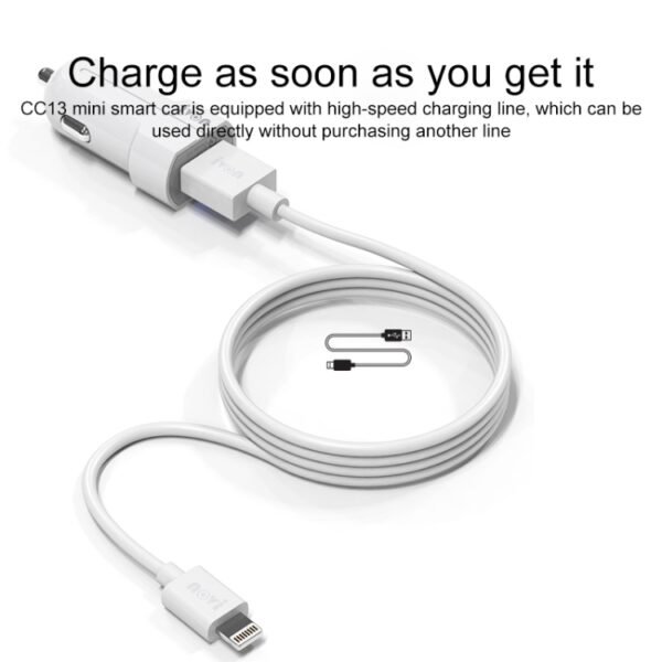 IVON CC13 QC 3.0 Fast Charging Car Charger, Charger - Image 3