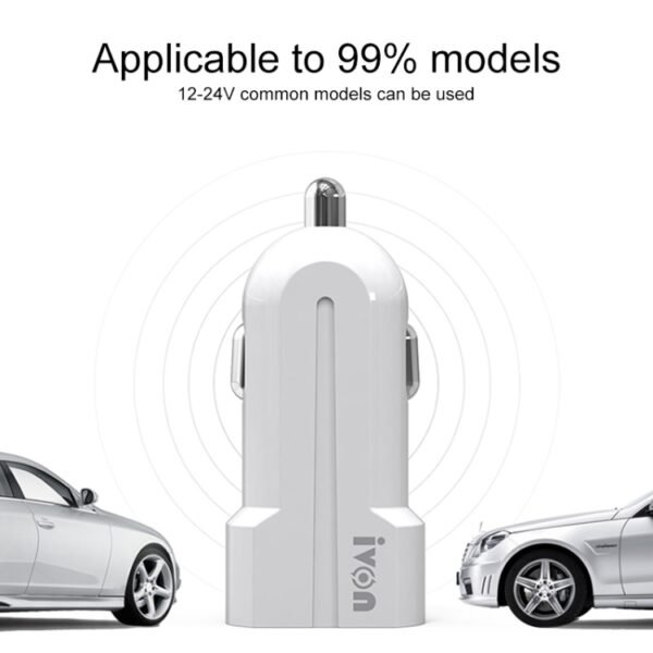 IVON CC13 QC 3.0 Fast Charging Car Charger, Charger - Image 7