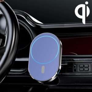 JJT-968 15W Max Output Magnetic Car Air Outlet Bracket Wireless Cha...
