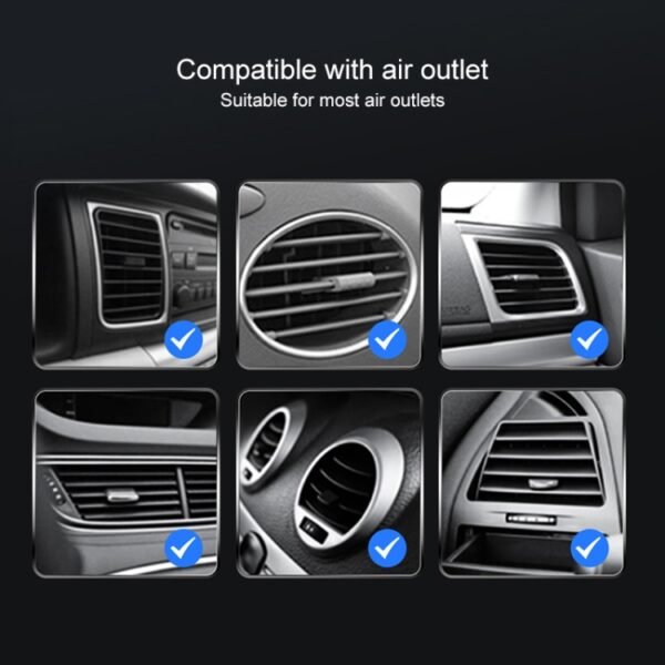 JJT-968 15W Max Output Magnetic Car Air Outlet Bracket Wireless Charger, JJT-968 - Image 15