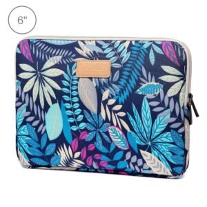 Lisen 6.0 inch Sleeve Case Colorful Leaves Zipper Briefcase Carryin...