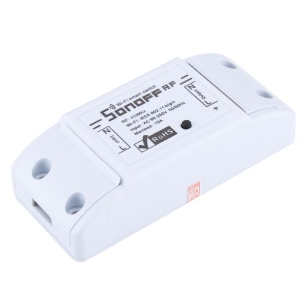 Sonoff  433MHz DIY WiFi Smart Wireless Remote Control Timer Module Power Switch for Smart Home, Support iOS and Android - Image 3