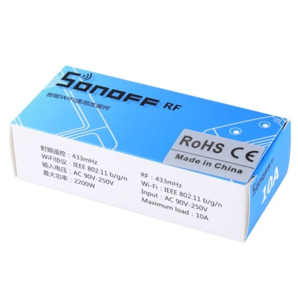 Sonoff  433MHz DIY WiFi Smart Wireless Remote Control Timer Module Power Switch for Smart Home, Support iOS and Android - Image 6