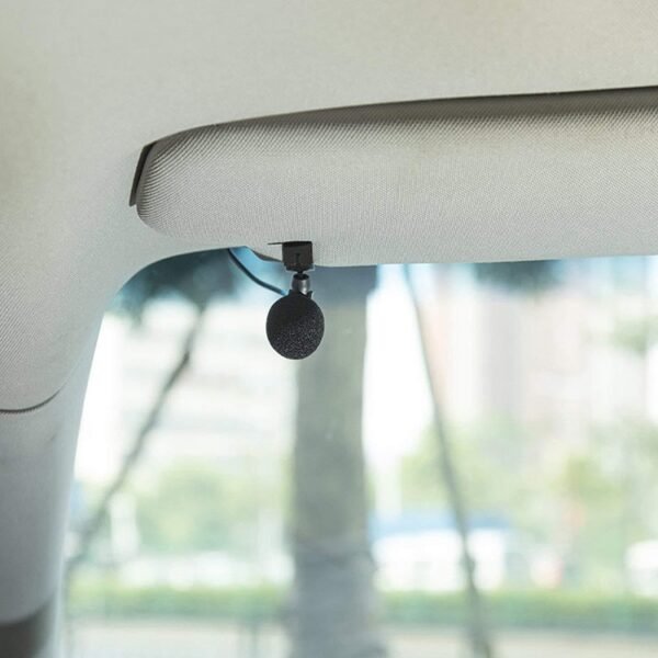ZJ015MR RCA Lotus Plug Car Navigation DVD External Paste Microphone, Length: 3m
