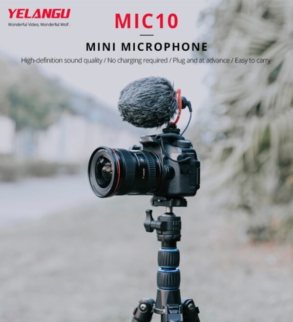YELANGU MIC10 YLG9920A Professional Interview Condenser Video Shotg... - Image 4