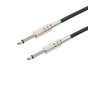 1.8m  1/4 inch (6.35mm) Male to Male Shielded Jack Mono Plugs Audio...