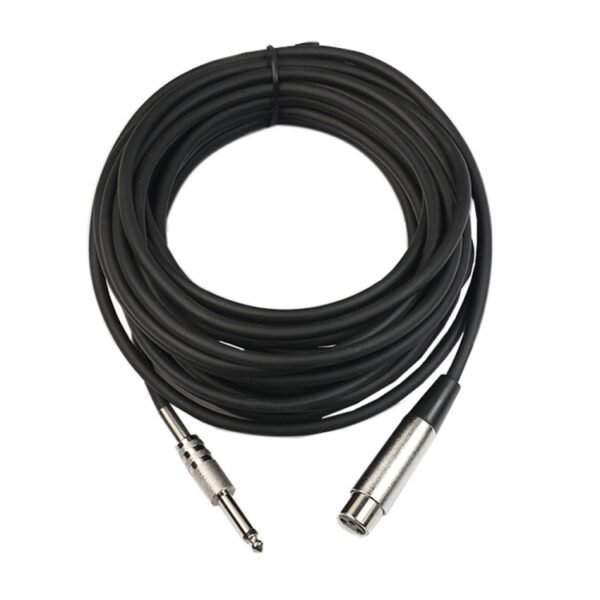 1.8m XLR 3-Pin Female to 1/4 inch (6.35mm) Mono Shielded Microphone... - Image 3