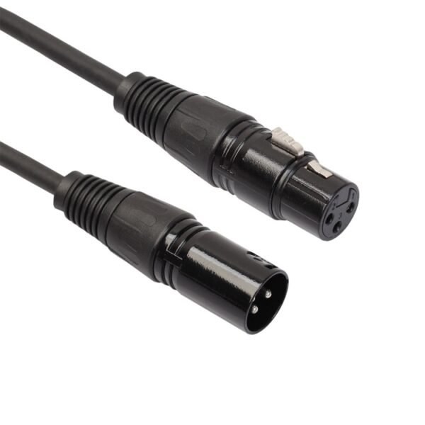 1.8m 3-Pin XLR Male to XLR Female MIC Shielded Cable Microphone Aud...