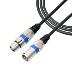 3m 3-Pin XLR Male to XLR Female MIC Shielded Cable Microphone Audio Cord